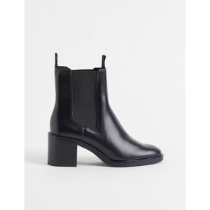 H&M black Chelsea boots with heel | 9